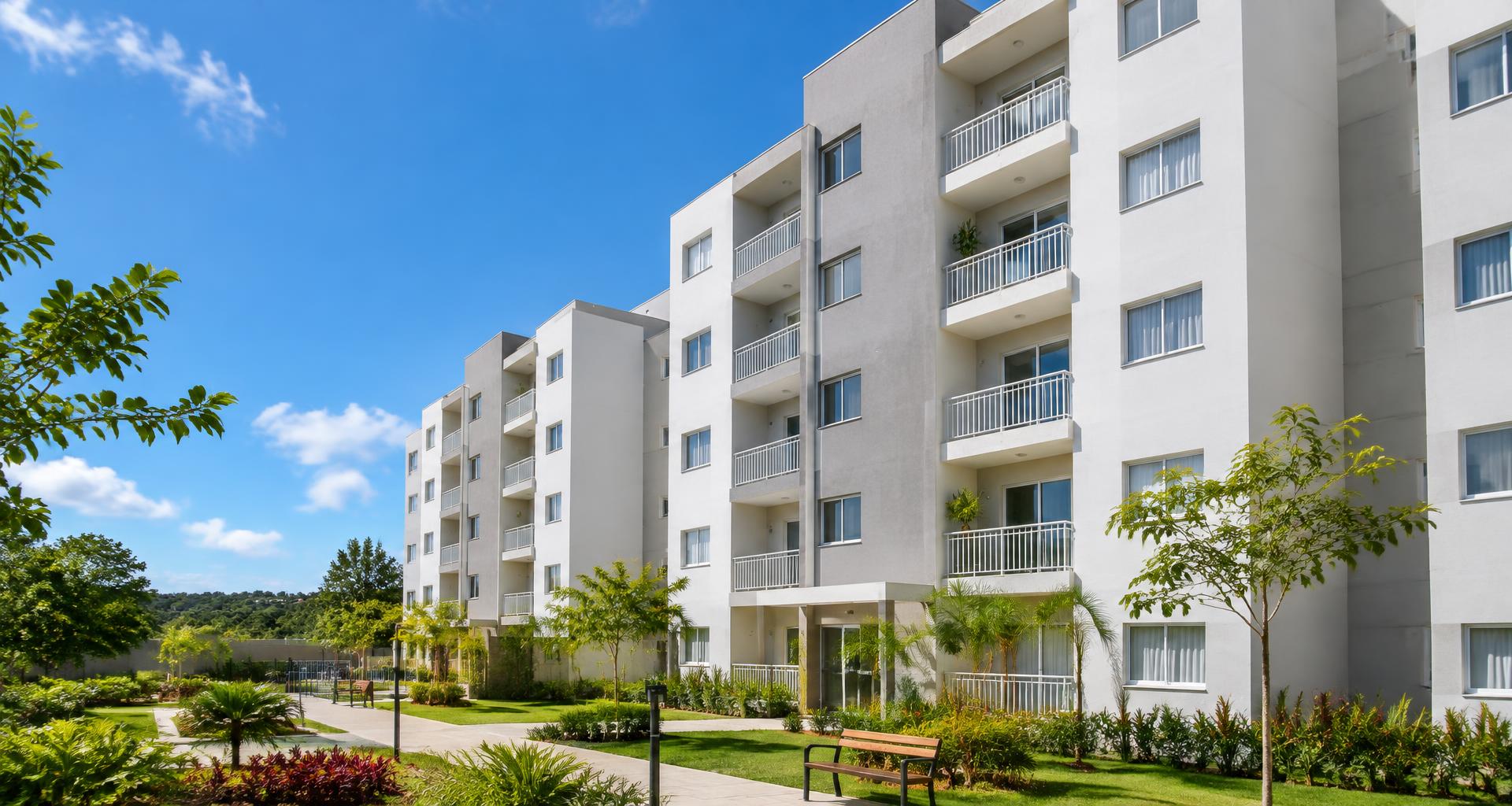 Residencial com apartamentos para o primeiro lar